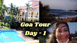 Goa Vlog 2021 Day 1 | Achanak hi Bana Goa ka Plan | Property & Room Tour | Sunset at Sinquerim Beach