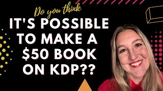 Publishing a Book on  Amazon KDP for $50!