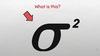 Statistical Symbols Explained: lowercase Sigma Squared- Population Variance #sigma #statistics