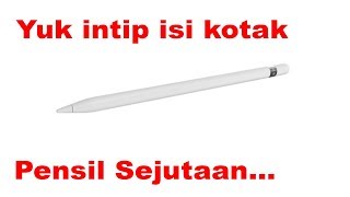 Liat Isi Kotak Pencil Seharga Hape - Unboxing Apple Pencil