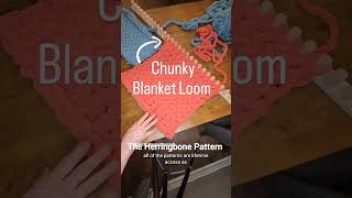 #knitting #crocheting #chunkyyarn #knittingideas #chunkyblanketloom #loomknitting #crochet