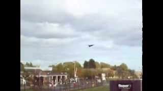 Vulcan XH558 RAF Wyton Flypast Video 1