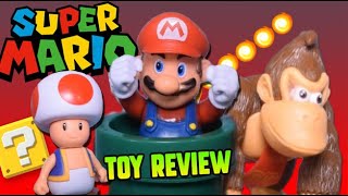 RESEÑA Figuras de SUPER MARIO - Toad, Mario , Donkey Kong | Oye Tomy Lee