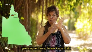 Patty Morris - a Deaf Indigenous Aboriginal from Laura, Cape York.