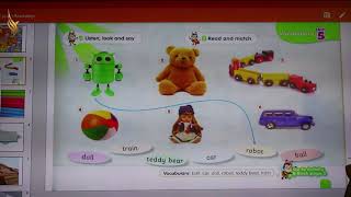 KG 1   English   Connect plus  Unit 5   Lesson 1,2  at the toy factory