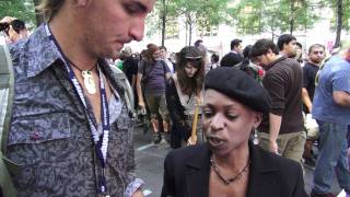 Occupy Wall Street: Comfort at Zuccotti Park  Spiritualution---Justice to the People!