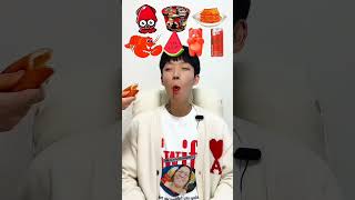 BF RANDOM RED #mukbang #funny #viralvideo #tiktok #comedy #eatingshow #food #eating #eatingsound