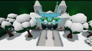 Let's Built It! || Winter Entrance NO PASS || Theme Park Tycoon 2 || TPT2 || Roblox || Tutorial