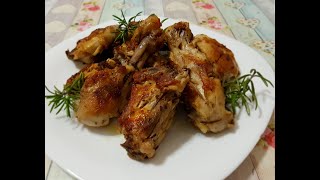 Oggi facciamo insieme il "POLLO ALLA CACCIATORA"