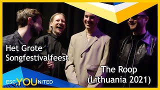 INTERVIEW with The Roop (Lithuania 2021) - Het Grote Songfestivalfeest 2023