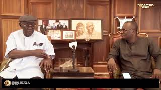 Interview with Ex President, John Agyekum Kufuor on Asantehene.