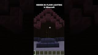 UNDER-FLOOR LIGHTING in Minecraft ... Using FULL Blocks!