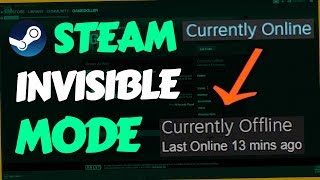 How to go invisible & private on Steam (Appear Offline | 2018)