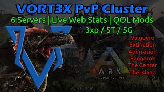 ARK Survival Evolved PvP Cluster | ImpossibleLag Promo | VORT3X