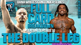 Dana White Contender Series Season 7 Episode 10 Full Card Breakdown