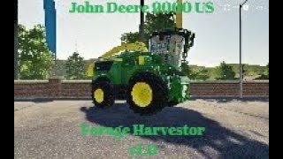 John Deere 9000 US Forage Harvestor v1 0