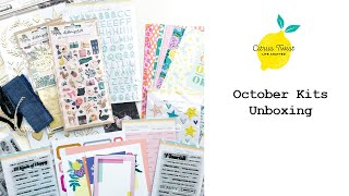 Citrus Twist Kits October Unboxing