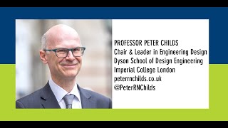 Department Seminar: Professor Peter Childs from the Dyson School School of Design Engineering