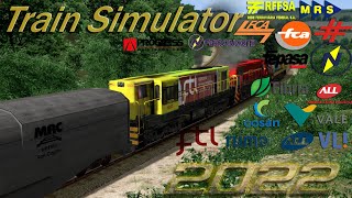 Composição TransNordestina no Auxílio de Cauda / RSD-8 - Train Saimulator