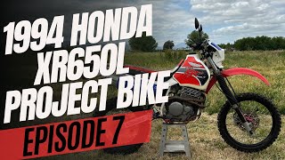 Extremely Worn Out Parts | Chain, Chain Sliders & Rear Sprocket Install | 1994 Honda XR650L | Ep. 7