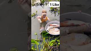 A Girl’s Biggest Fish Catch Yet! #fish #shorts