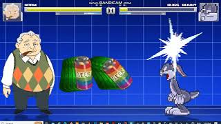 MUGEN: Norm (Me) vs Bugs Bunny