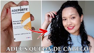 ADEFORTE FUNCIONA? CRESCIMENTO CAPILAR ACELERADO | REDUZ QUEDA E QUEBRA | VITAMINA POLÊMICA!