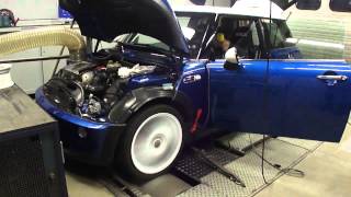 Mini Cooper S R53 stage VI  - Dyno run at Beek Auto Racing