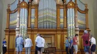 Demonstration 2 of Hill and Sons pipe organ Tanunda, Barossa Valley, South Australia