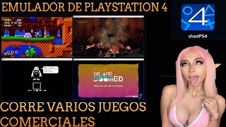 EL EMULADOR DE PLAYSTATION 4, SHADPS4 YA CORRE JUEGOS COMERCIALES BRUTAL