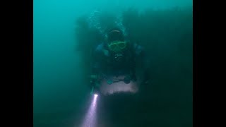 Dive Guernsey - Cement Wreck with Brade 4 - 8-7-20