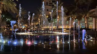 Dubai Marina Walk Fountain - Filler Show