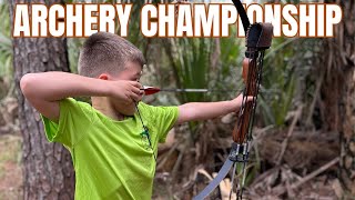 Rex Wins State Championship at Traditional Bowhunters of Florida (TBOF) Archery Shoot - 2024.