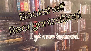 Bookshelf Reorganization!~ I have too many books..