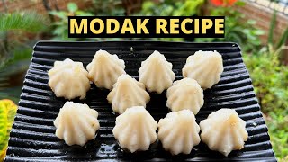 Ukadiche Modak Recipe | Easy Modak Recipe | Homemade Steamed Modak Recipe