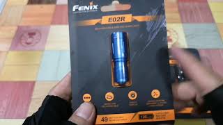 รีวิวไฟฉายพวงกุญแจ Fenix E02R 200 Lumens ชาร์จในตัว