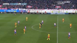 Xavi amazing skills   back heel keepy uppy   Atletico Madrid vs FC Barcelona HD