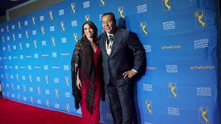 ABC News John Quinones Red Carpet Interview at the EMMYS