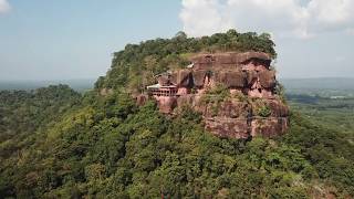 Wat Phu Tok (aerial)