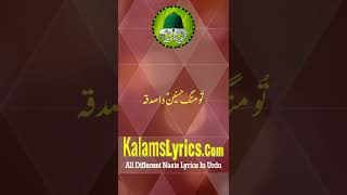 Hussnain Da Sadqa – Punjabi Naat Voice Of Sajid Ali Chishti Layyah 03024220062 #shorts