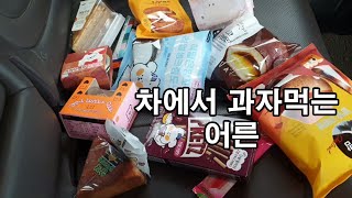 먹방 브이로그 / 편의점 먹방 과자 먹방 마카롱 알밤 크림빵 삼각빵 편의점 신상빵 초코푸딩 황치즈쿠키 매일우유 캬라멜 단팥 빼빼로 디저트 먹방 당중독 차먹 젤리 버터빵 빵중독 빵먹