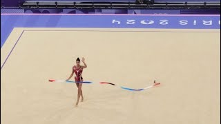 Paris Olympics: Sofia Raffaeli - Ribbon AA Final & Medal Ceremony