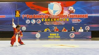 Tian, Double Hook Swords 🥇, 1st PanAmerican Wushu Tournament