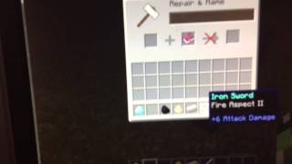 Minecraft How to enchant items and tools with the exact enchantment (4th Vid)