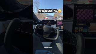 New Tesla FSD SENDS IT into traffic 😅