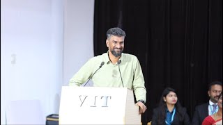 Anand Malligavad's Full Speech at VIT College: A Glimpse of the Lakeman of India