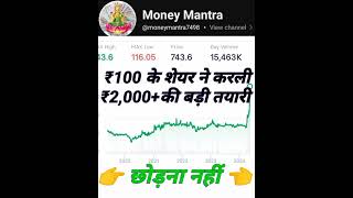 ₹100 के शेयर ने करली ₹2,000+की बहुत बड़ी तयारी छोड़ना नहीं #stockmarket #trading #investment #stocks