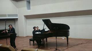 C. Franck Sonata A-Dur 4 mov. Yurii Shutko (flute), Yusuke Ishii (piano) LMTA Chamber Hall. Vilnius.