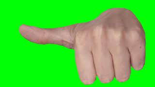 Free Thumbs Up Green Screen