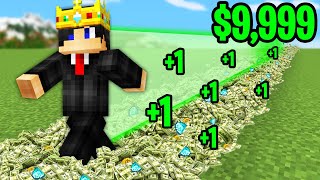 Minecraft, But Everything I Touch turns to Money...